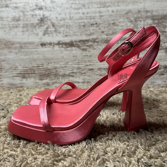 Jeffrey Campbell America Heels Rose Pink Sz 6 - Picture 9 of 13